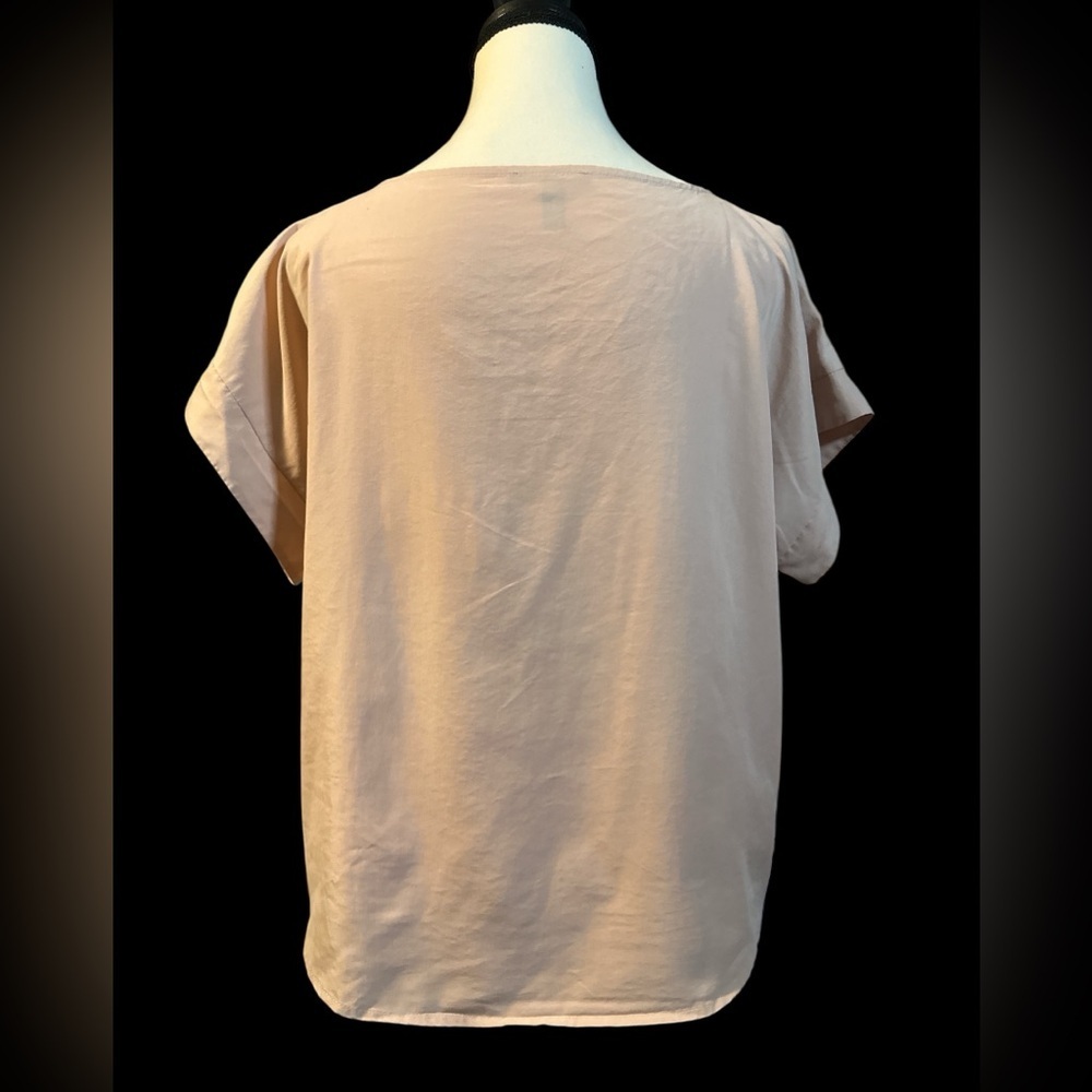 Eileen Fisher Blush Pink Blouse - Picture 6 of 6
